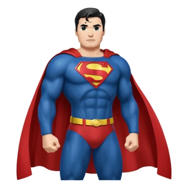 Superman the man of steel 😱 💢 sticker