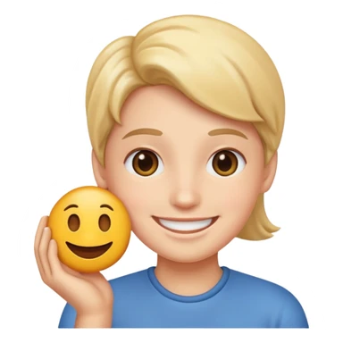 Aséeme un emoji hojeará  sticker