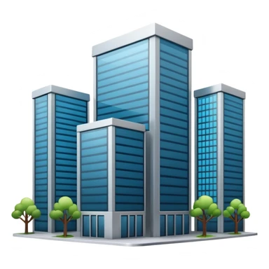 web hosting enterprise plan, serveur avec symbole de croissance et building sticker