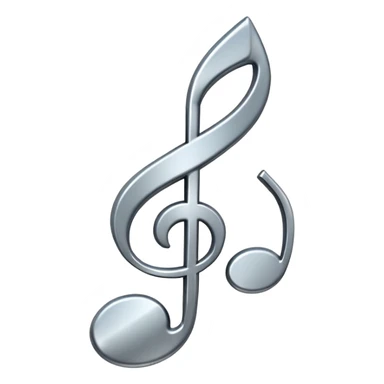 music note with a plus sign sticker