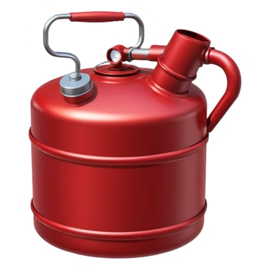 create a realistic canister of heating  oil sticker