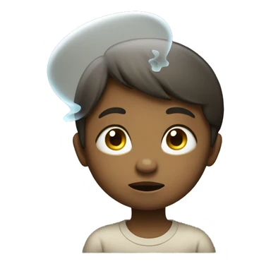 child with spech bubble  sticker