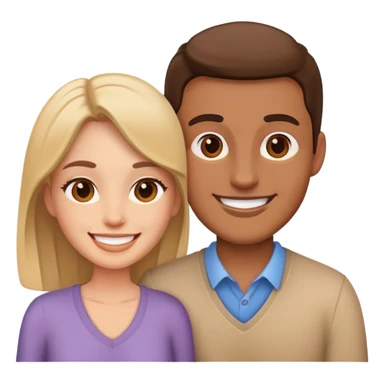 Make the emoji of me and my girlfriend  sticker