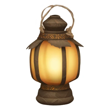 boho lantern sticker