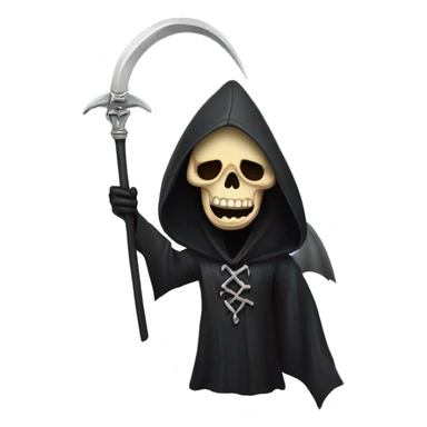Drag queen grim reaper  sticker