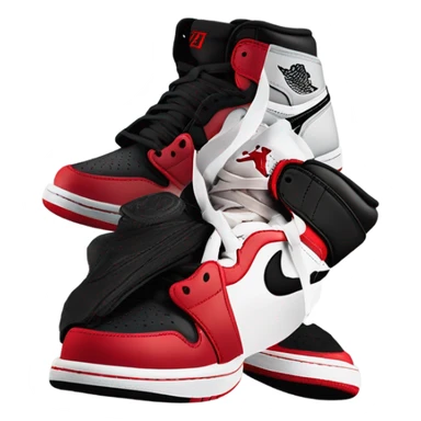 Air Jordan 1 bred  sticker