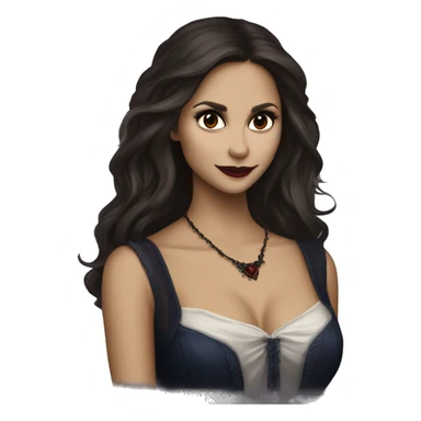 Nina dobrev as Katherine Pierce Vampire Diaries  sticker