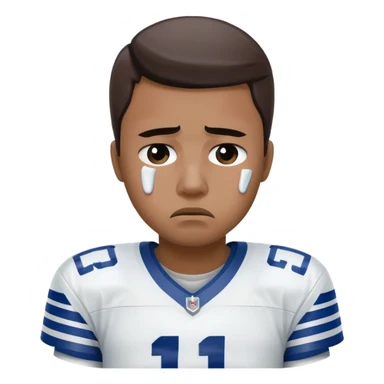 Dallas cowboys crying sticker
