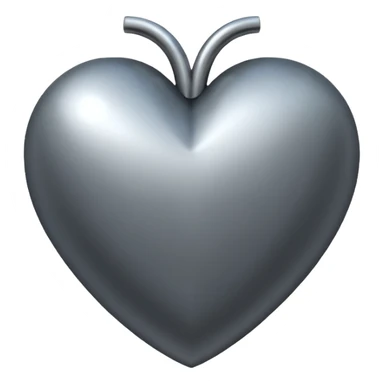 The iron heart sticker