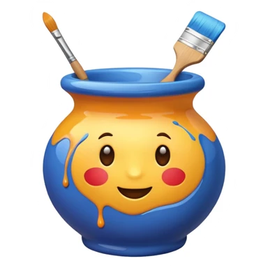 PAINT ON CERAMIC sticker