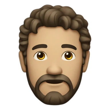 Hombre y pentagrama sticker