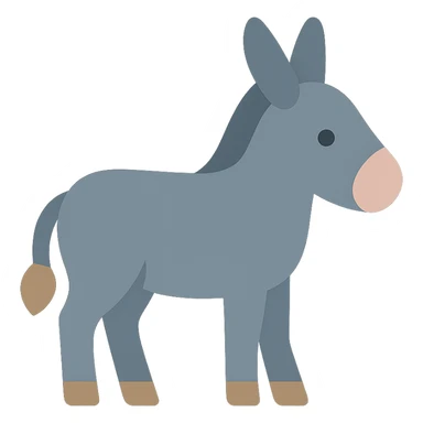 Donkey sticker