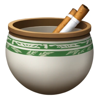 tobacco bowl  sticker