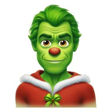 henry cavill as grinch sticker