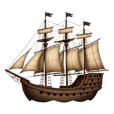 Batavia 1628 ship sticker