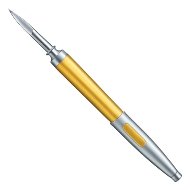 Surgical scalpel sticker