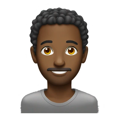 ethiopian guy sticker