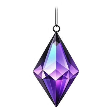  Black-purple-Iridescent-crystallic-hanging-Decoration sticker