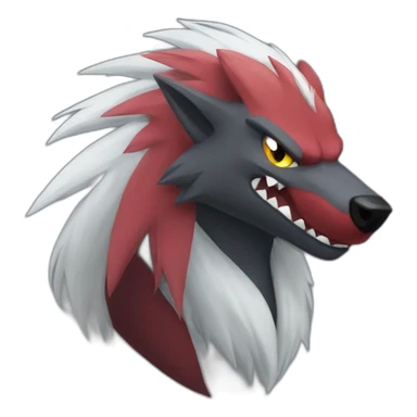 Hisuian Zoroark sticker