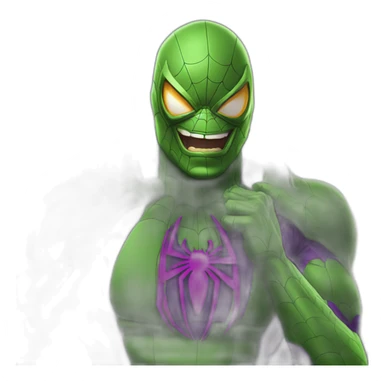 SPIDERMAN VS GREEN GOBLIN sticker