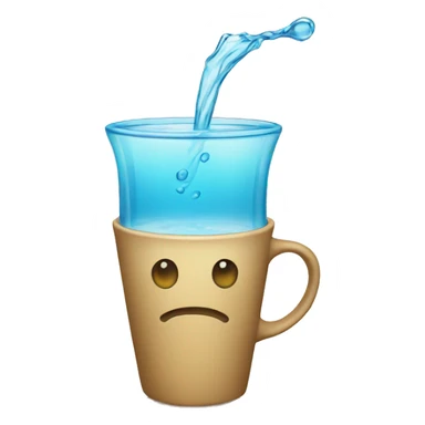 cup of water sticker