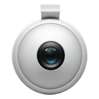 white webcam sticker