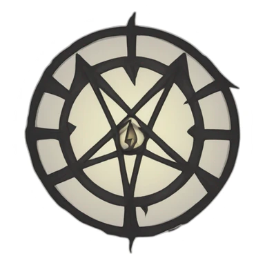 Anti possession tattoo from tv show superbatural sticker