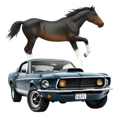 Mustang 1969 sticker