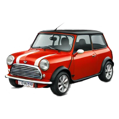  mini cooper logo sticker