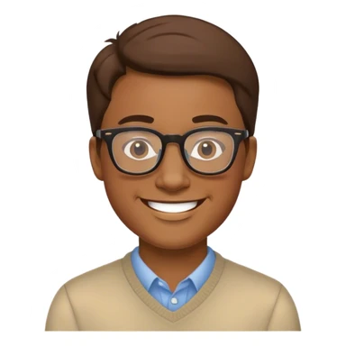Generate an emoji of James from a16z https://x.com/dacostajam sticker