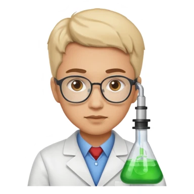 scientist Testing images sticker