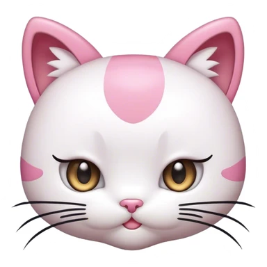  hello Kitty hello kitty SANRIO cat, with long eyelashes with a eyelashes spoolie  sticker
