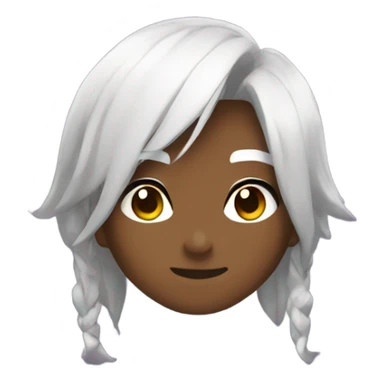 A typical genshin character sticker