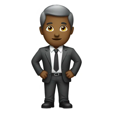 Standing on business  sticker