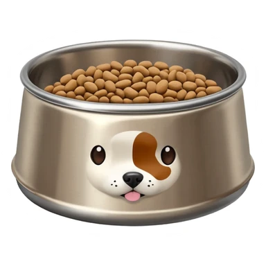 food bowl for pet sticker