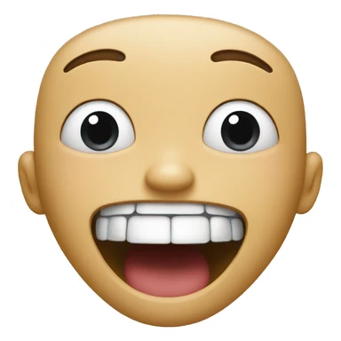 opening mouth sticker