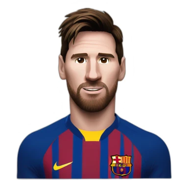 Messi Barcelone sticker