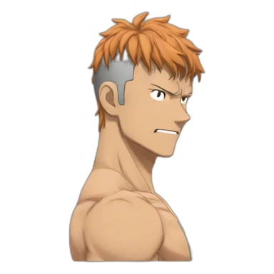 Anime Hanma Baki sticker