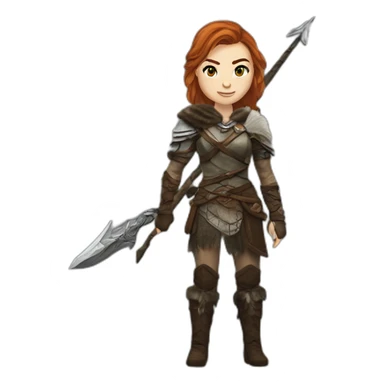 skyrim aela the huntress sticker