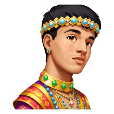 Colorful Parade Participant sticker