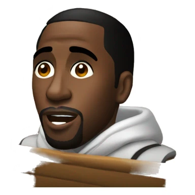 P diddy in a cabin sticker