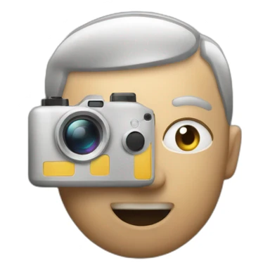 Fotógrafa con cámara de fotos sticker