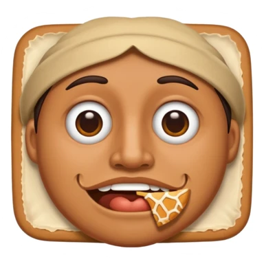 tapa in mouth sticker