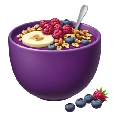 Açaí bowl sticker