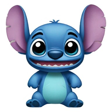 Stitch sticker