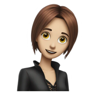 Sally Skellington sticker