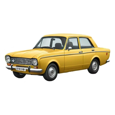 ford cortina sticker