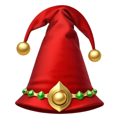 red jester hat sticker