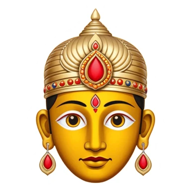 Lord Venkateswara tilak sticker