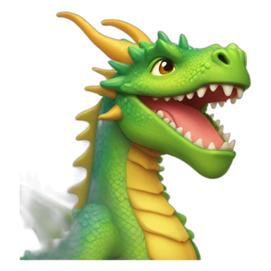 fabulous gay dragon sticker